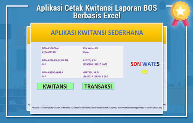 Contoh Kwitansi Laporan Bos - IlmuSosial.id