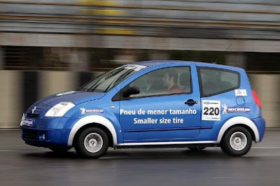 Cerchi da 10 pollici su Citroen C2