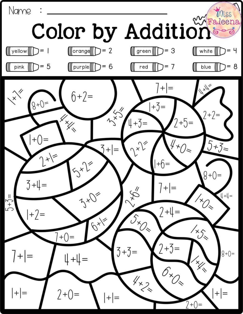 Gymnastics Math Coloring Pages 2Ndade