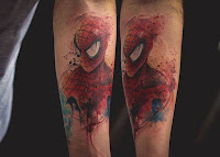 Tatuajes de Spider Man