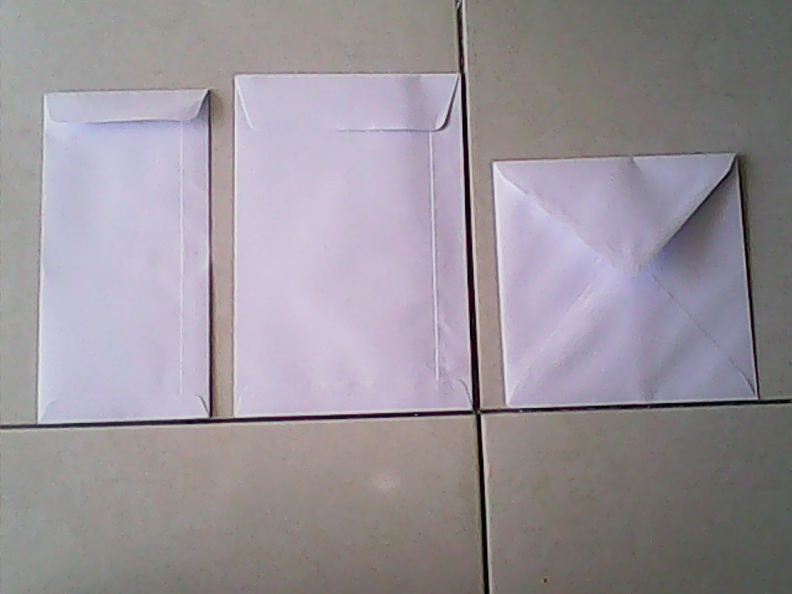 Contoh Sampul Surat 4 X 9