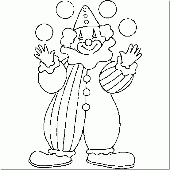 payasos colorear (7)