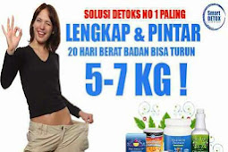 Jual Smart Detox Herbal Pelangsing Badan di Medan