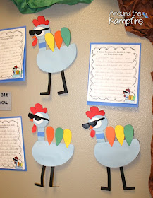 Thanksgiving persuasive writing~A twist on the Pigeon and disguise-a-turkey hallway display