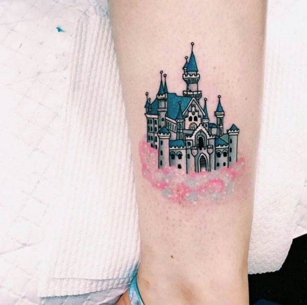 tatuagem castelo