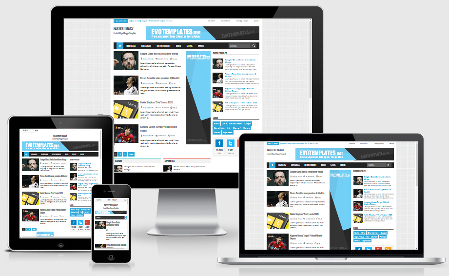 Fastest Magz V3 Responsive Blogger Template