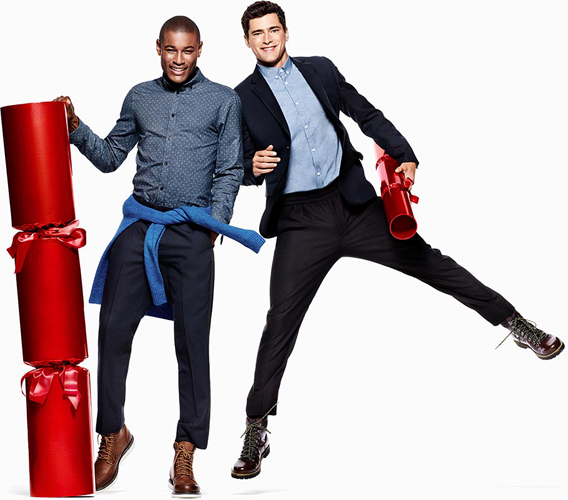 H&M colección Navidad 2015 moda hombre campaña