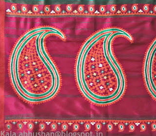 mango motif , Indian embroidery