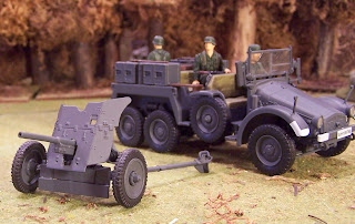 Forces of Valor Sd Kfz 70 as Artillery Tractor