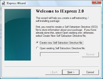 iexpress wizard