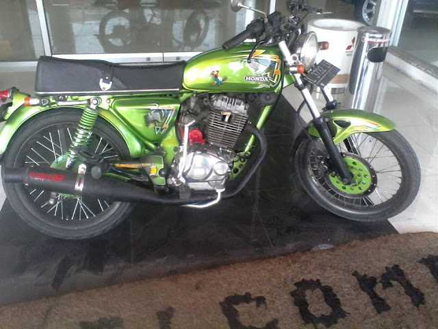 Foto Modifikasi Honda CB Basic GL Newtech