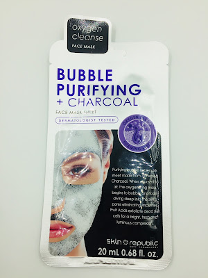 Mascarilla facial Bubble Purifying + Charcoal Skin Republic