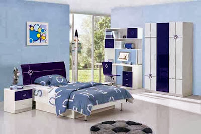 Setting minimalist bedroom for children