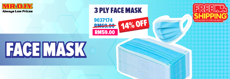 IpohTech Mr  DIY  Promotion Face Mask 