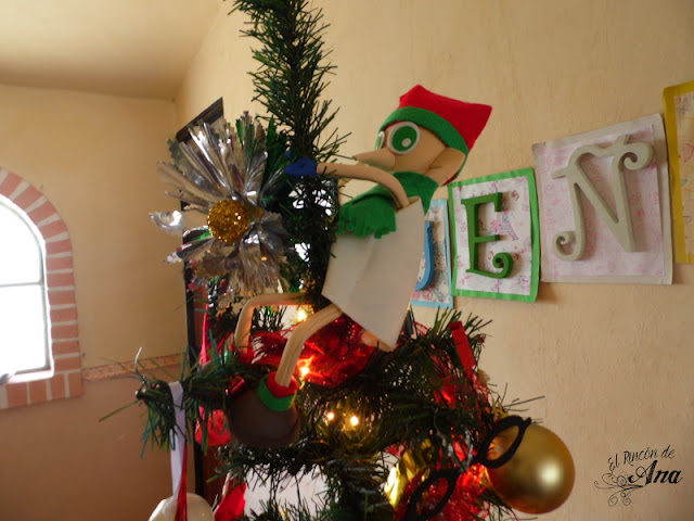 Dobby navideño - decoración para el árbol de navidad 