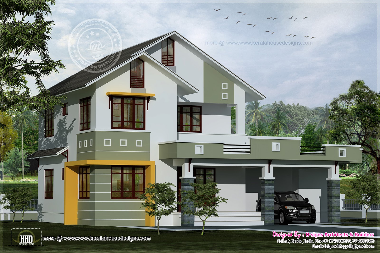 Villa Home Design Exterior