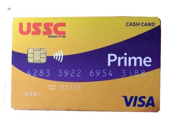 ussc prime cash card