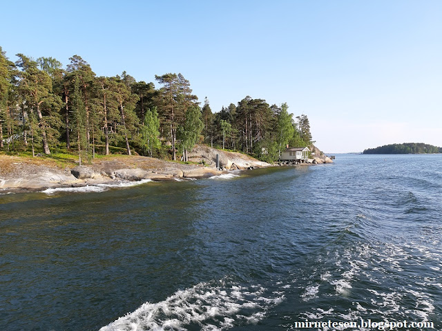 Прогулка на катере по островам у Хельсинки
