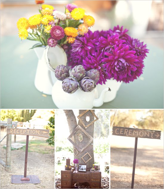  REAL WEDDING Napa Valley Shabby Chic Wedding