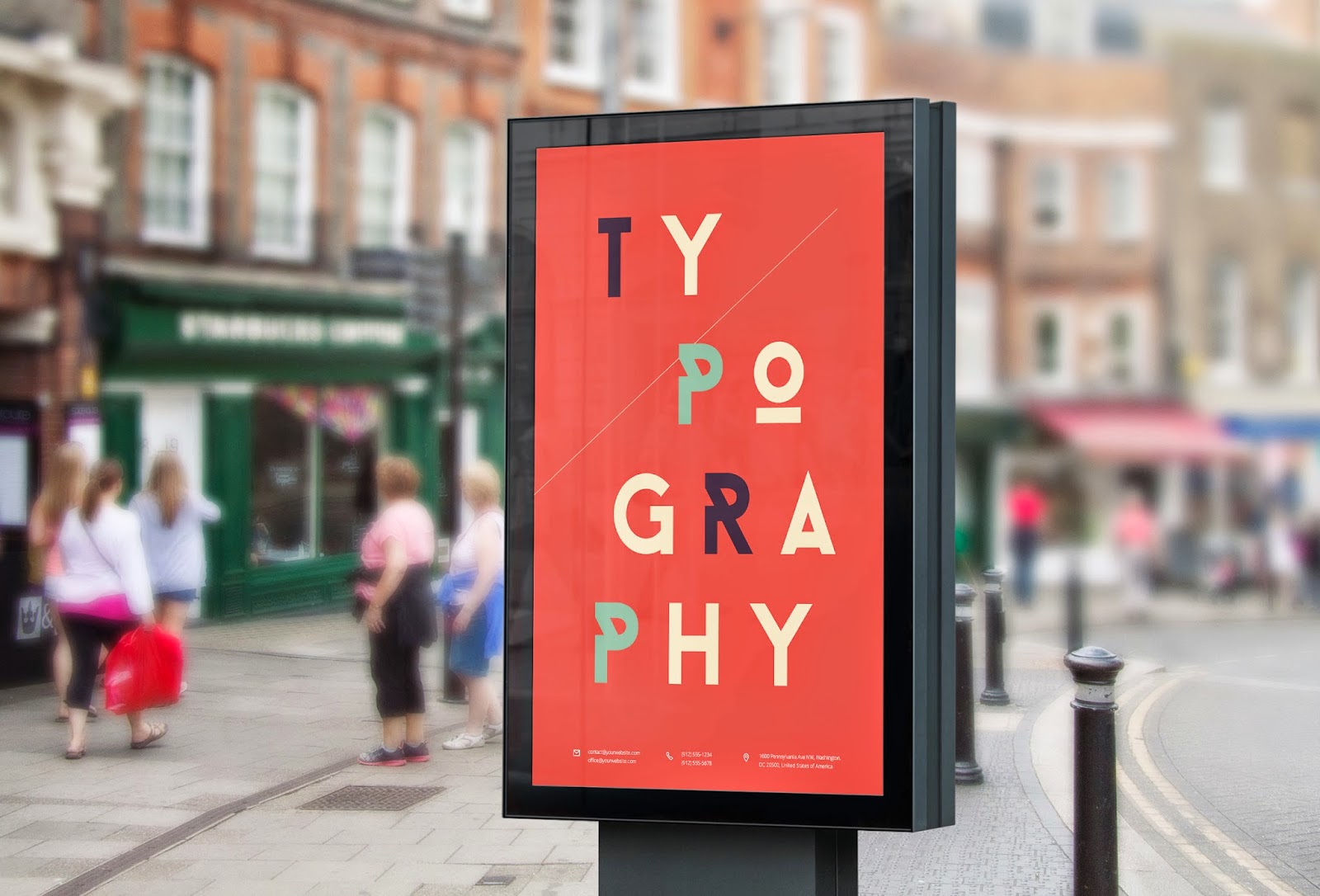 Street Billboard MockUp