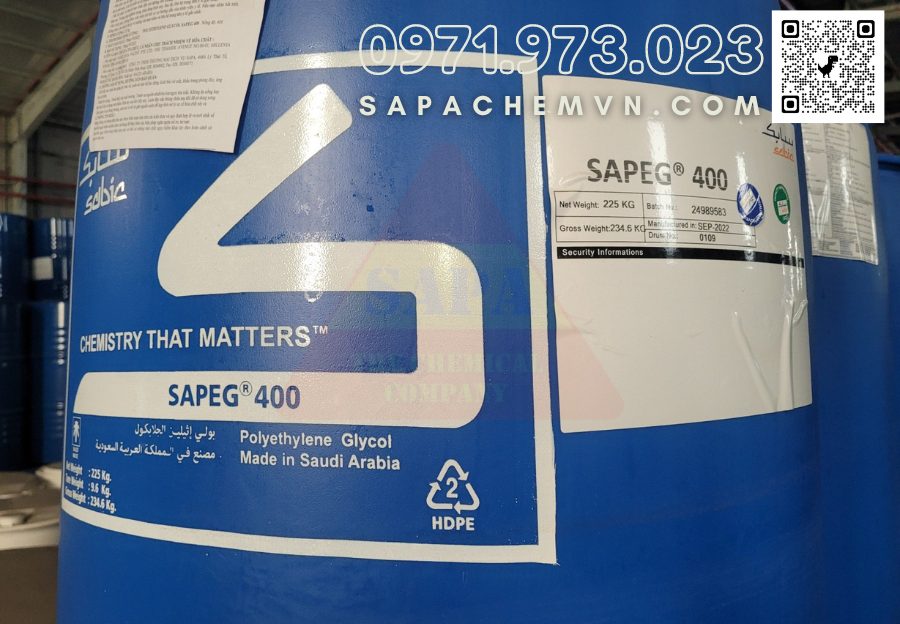 SAPEG 400 Ả RẬP - POLYETHYLENE GLYCOL - SAUDI ARABIA-001