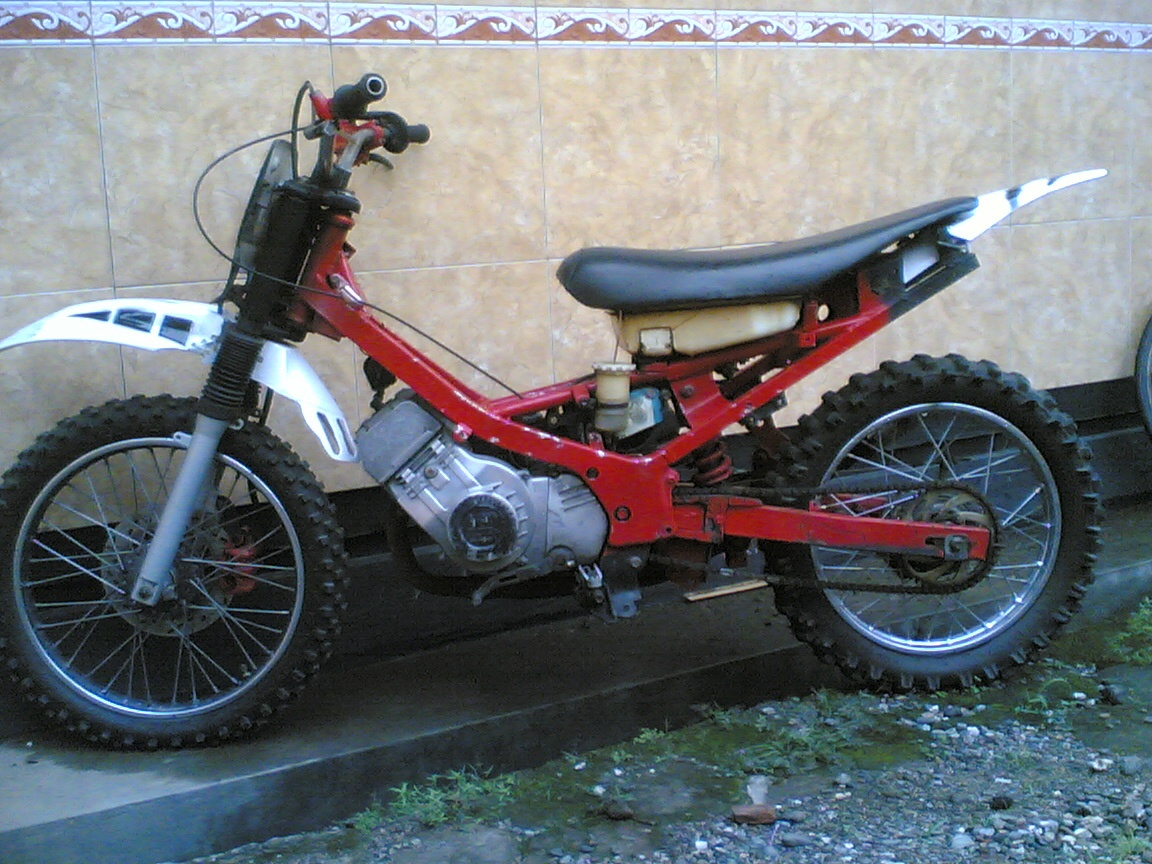 86 Modif Motor Trail Satria 2 Tak Modifikasi Trail 