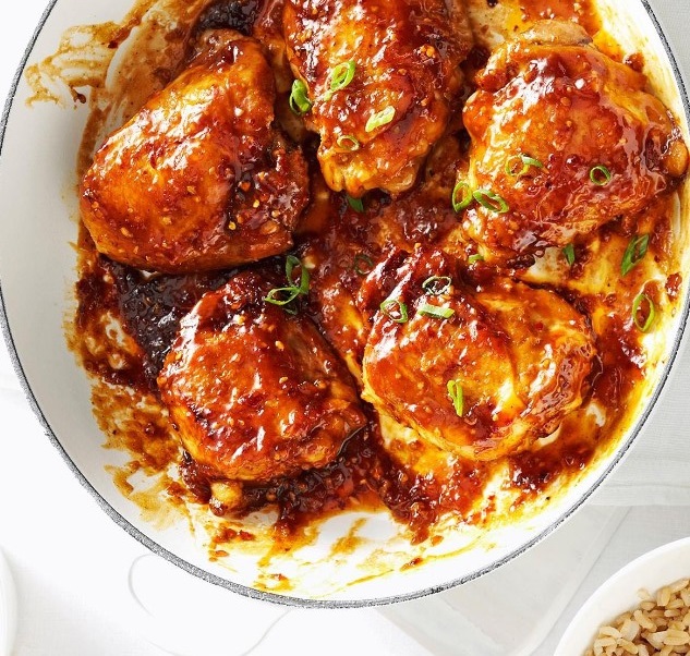 Asian-inspired chicken recipe