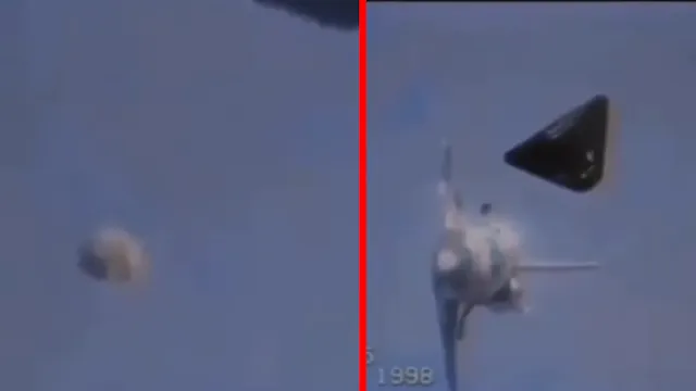 Here's the extraordinary video of 2 UFOs at the Shuttle which is been filmed by NASA astronaut.