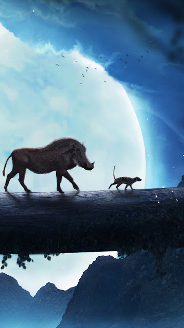 The Lion King, 2019 Movies, Movies, Hd, 4k, Pumbaa Images. 