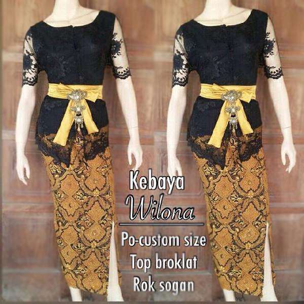 4 Gambar Model Kebaya Modern Wilona Terbaru 200rb