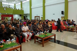 Kapolres Hadiri Pelantikan Sekda Kota Jayapura