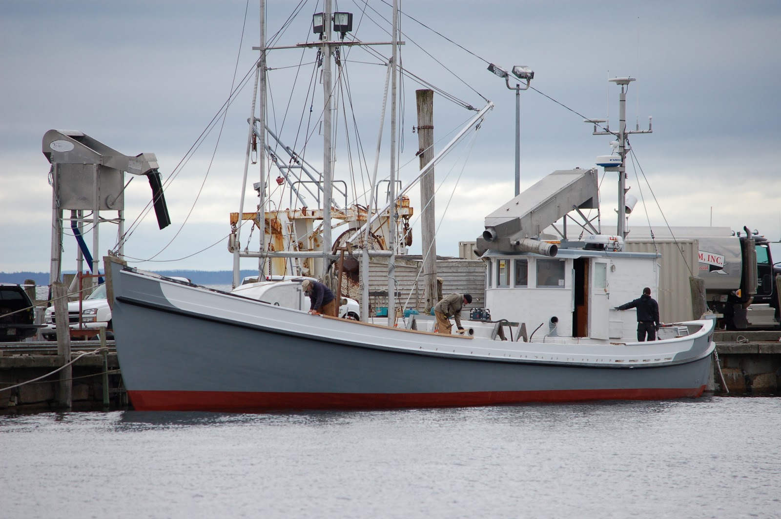 Voyages&gt;`·.¸¸.·´¯`·...¸&gt; : Double Eagle - Rockland fish pier