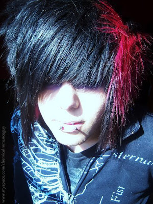 long emo hair boys. Scene Boy Hair