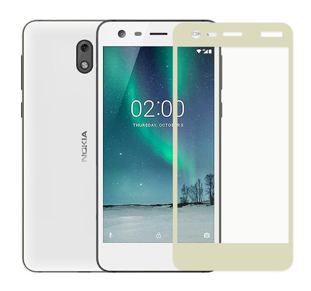 Miếng dán cường lực nokia 2 full màn hình, cho màn hình cong