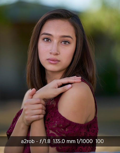 photos taken by Godox AD360 - Beautiful Girl in Red Dress