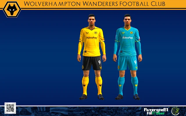 Wolverhampton 22-23 Kits For PES 2013