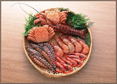 Beautiful ocean fresh seafood Pics