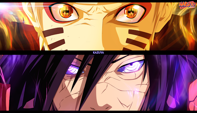   Naruto Uzumaki Madara Uchiha Rinnegan Eyes Male Guy Anime Deviant Art Widescreen HD Wallpaper Backgrounds g8.
