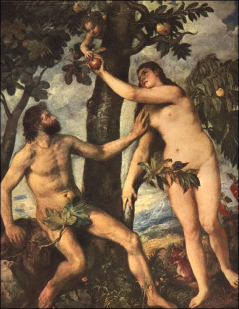 Titien, Adam et Eve