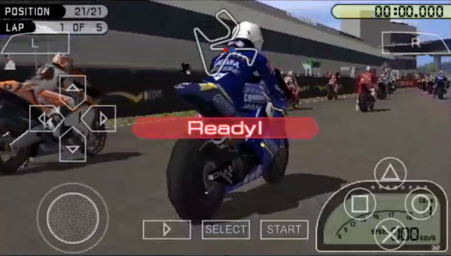 تحميل لعبة سباق الدراجات Moto GP على محاكي ppsspp