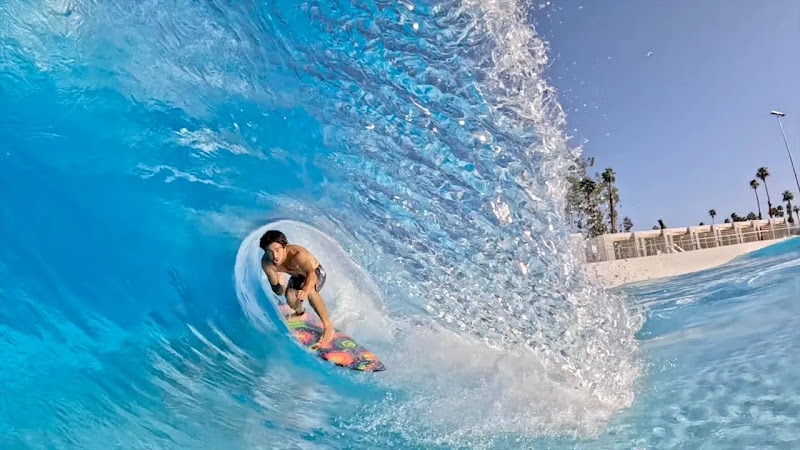 NEW IMPROVED PALM SPRINGS WAVE POOL With SNAPT5