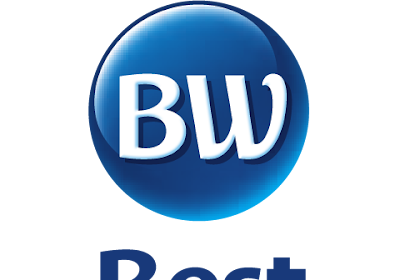 best western logo font