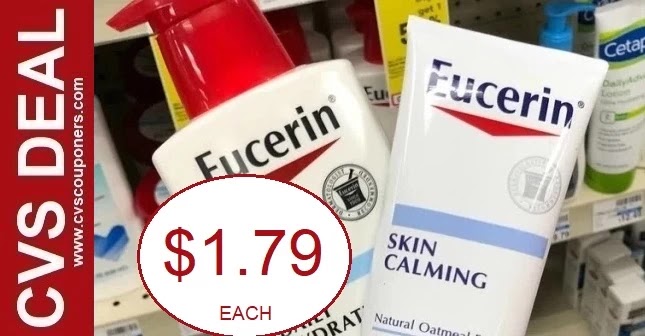 Eucerin Lotion & Calming Cream CVS Deals