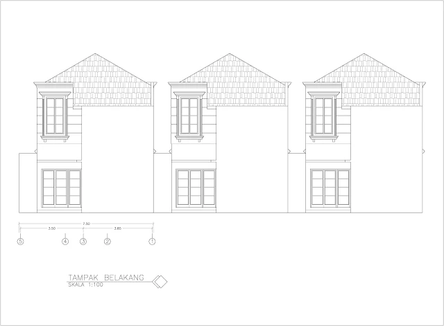 Tampak Autocad