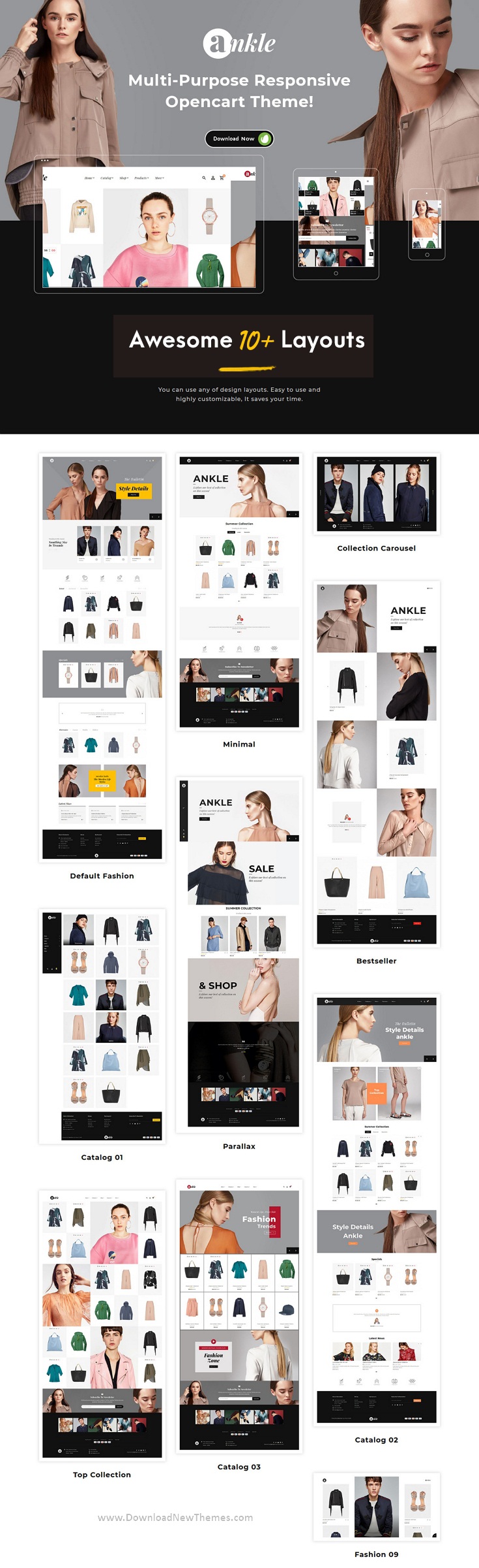 OpenCart Multipurpose Responsive Theme