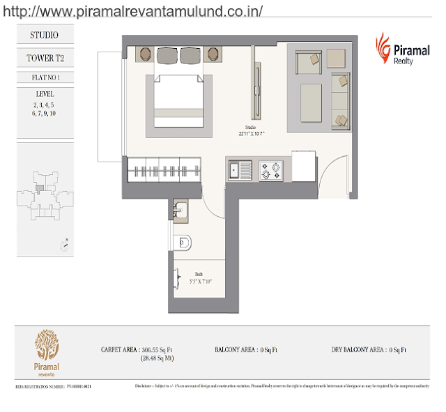 Piramal Revanta Floor plan - 5