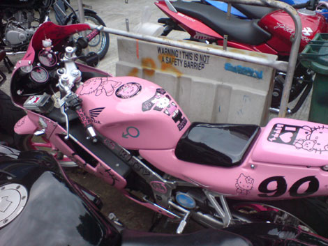 Hello Kitty Motorcycle