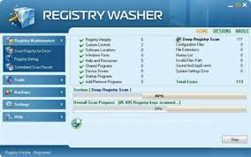 Registry Washer 5.0.2.36 registered with serial Key free download