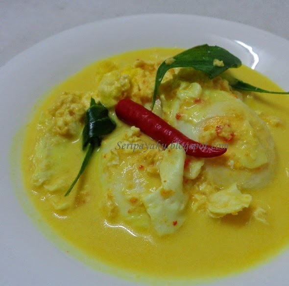 My Kuali: Masak lemak ciliapi telur itik