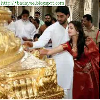 Aishwarya Rai and Abhishek Bachchan Wedding photo